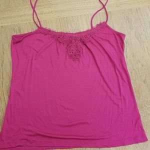 H&M Hot Pink Spaghetti Strap Camisole